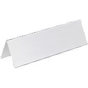 image of Durable Table Badges 805319 Transparent 25 Pieces