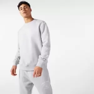 Image of Jack Wills Graphic Print Crew Sweatshirt - Grey