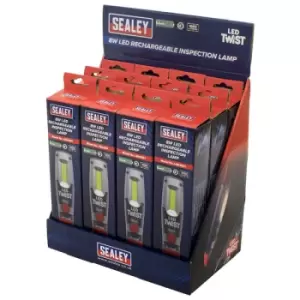 Image of Sealey LED1001DB Rechargeable Inspection Light 8W LED - Display Bo...