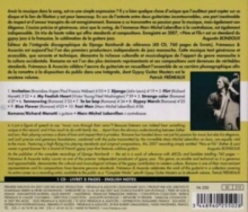 Image of Pre & Fils: Intgrale Romane CD / Album