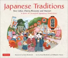 Image of japanese traditions rice cakes cherry blossoms and matsuri a year of seaso