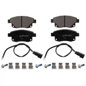 Brake Pad Set 16701 by Febi Bilstein Rear Axle