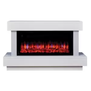 Image of Suncrest 2kW Bourne Electric Suite C/W Lights - White