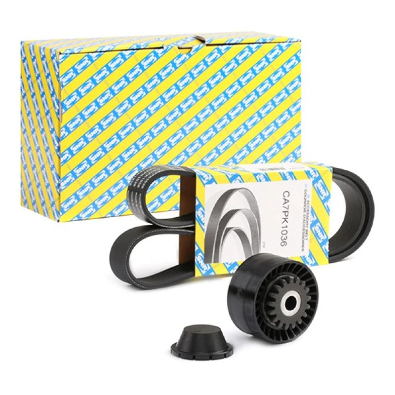 Image of SNR KA855.15 V-ribbed belt set V-Ribbed Belt Set (542)