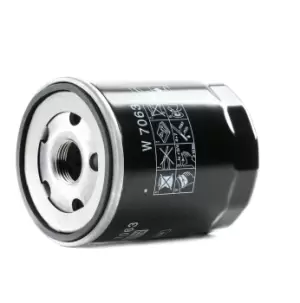 Image of MANN-FILTER Oil filter OPEL,FIAT,PEUGEOT W 7063 9809532380,9809532380,SU001A4322 Engine oil filter