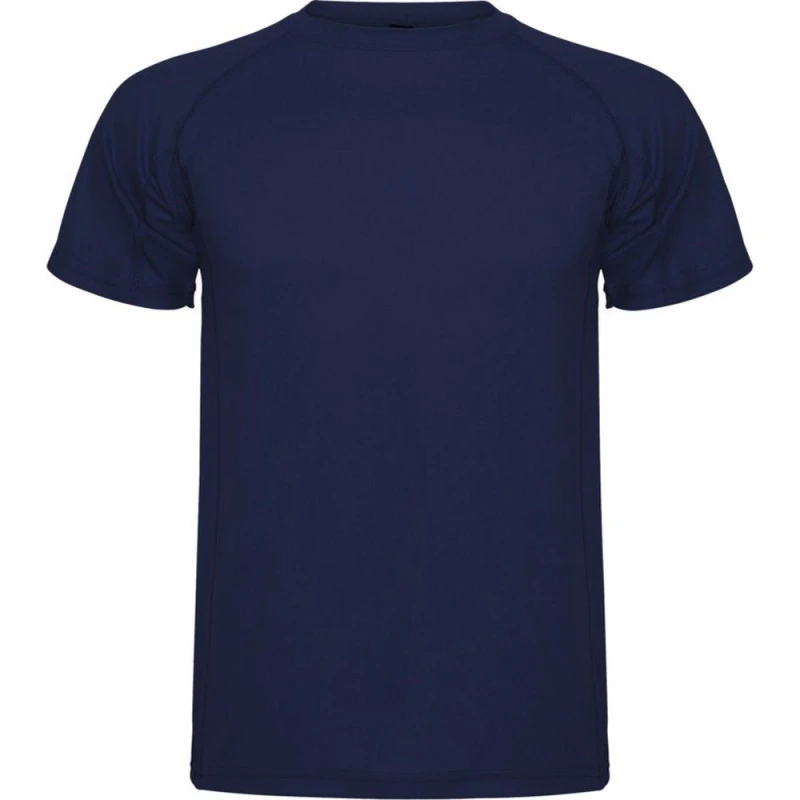 Image of ROLY ROLY Men Montecarlo Short-Sleeved Sports T-Shirt in Navy Size: Small Navy S Male 5063527538468