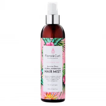 image of Flora & Curl Jasmine Oasis Hydrating Hair Mist 250ml