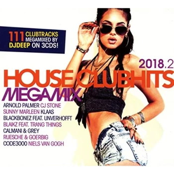 image of Various Artists - House Clubhits Megamix 2018 CD