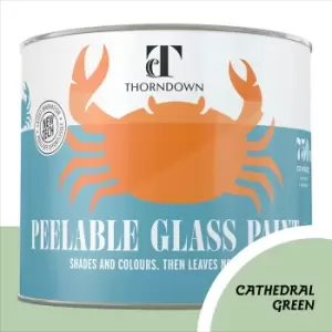 Image of Thorndown Cathedral Green Peelable Glass Paint 750ml