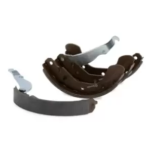 Image of RIDEX Brake Shoes 70B0004 Brake Shoe Set,Brake Lining OPEL,VAUXHALL,Corsa C Schragheck (X01),Corsa B Schragheck (S93),Astra F CC (T92)
