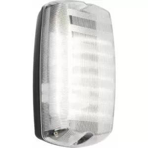 Image of Loops - Outdoor IP65 Bulkhead Wall Light - Cool White LED - Weatherproof Conduits
