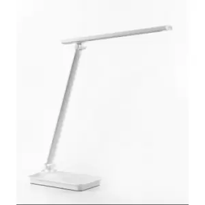 Image of Deski Folding Integrated LED Table Lamp, White