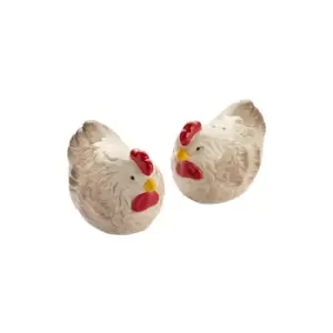 image of Price & Kensington Country Hens Salt And Pepper Set