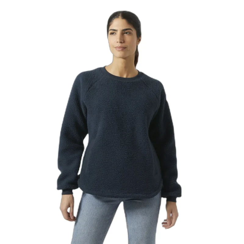 Image of Helly Hansen Sweatshirt woman Helly Hansen Escape Teddy Bleu Female L
