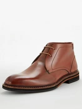 Image of Ted Baker Crint Chukka Boot - Dark Tan, Size 12, Men