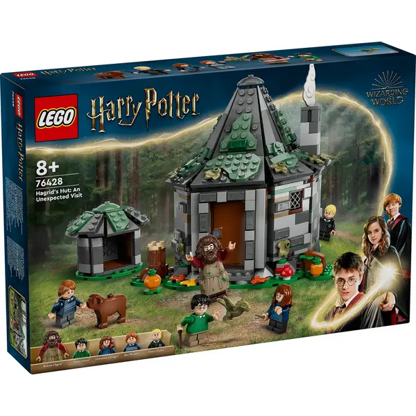 image of LEGO Harry Potter Hagrid's Hut: An Unexpected Visit Fantasy Toy 76428 Toys - Lego