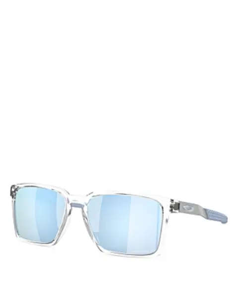 Image of Oakley Polarized Rectangular Sunglasses, 56 mm