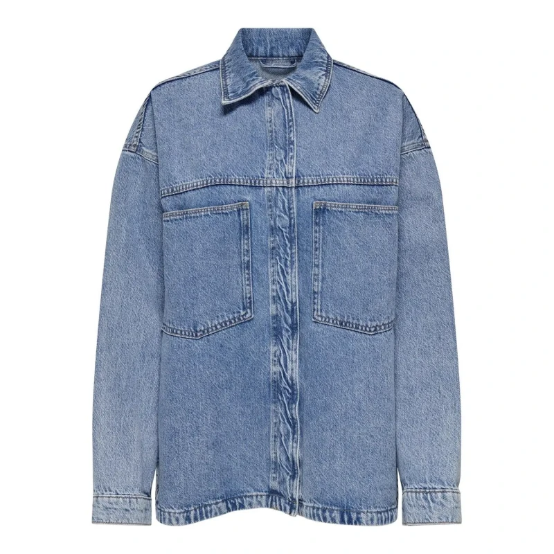 Image of Only Womens denim jacket Only Emmie Bleu Female XL