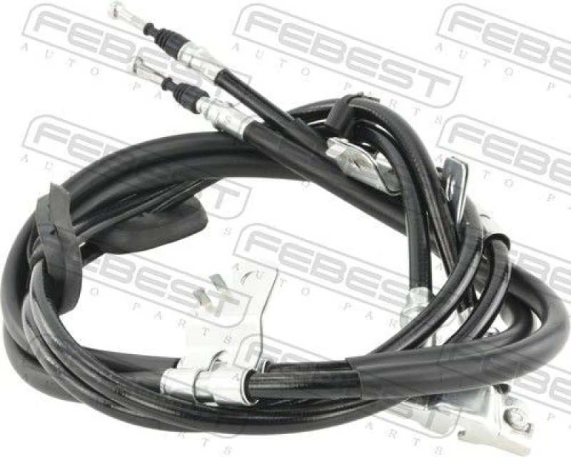 Image of Handbrake cable FEBEST 18100-MOK