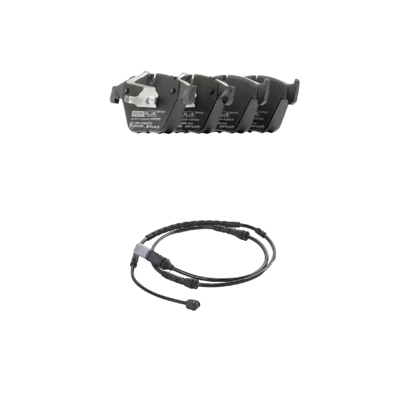 Image of RIDEX PLUS 402B1797P Brake pad set Brake Pad Set,disc brake (402)