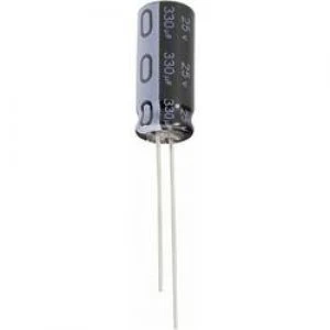 image of Electrolytic capacitor Radial lead 2.5mm 33 uF 1