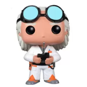 Image of Back to the Future Doc Brown Pop! Vinyl Figure