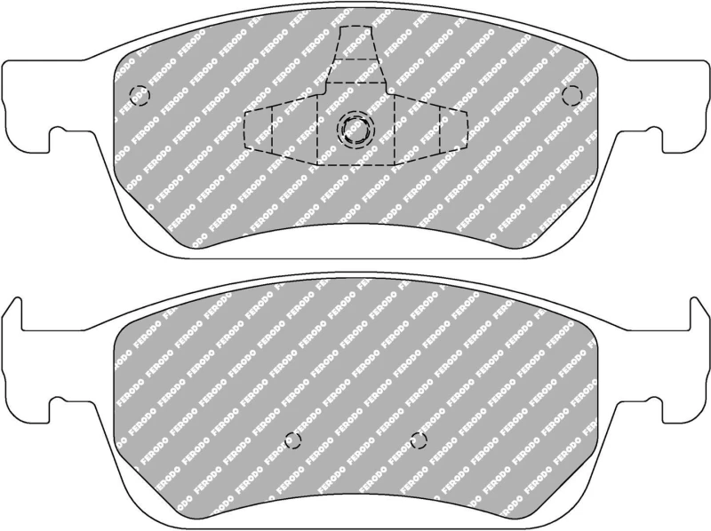 Image of Brake pad set FERODO RACING FCP4416H