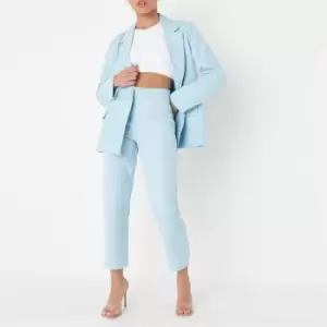 Missguided Petite Tailored Cigarette Trousers - Blue