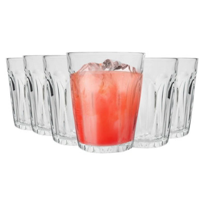 Image of Duralex Provence Drinking Glasses - 200ml - Pack of 6 Clear