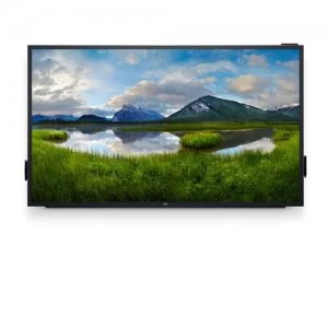Image of DELL C8618QT Touch Screen monitor 2.17 m (85.6") 3840 x 2160 pixels Black Silver Multi-touch Multi-user