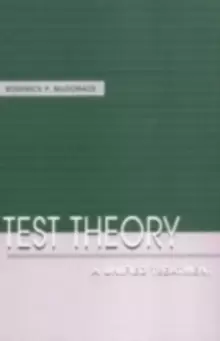 Image of Test Theory : A Unified Treatment