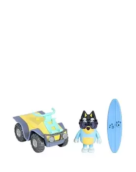 image of Bluey Beach Quad and Bandit Figure