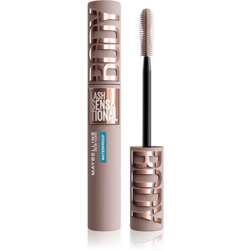 Image of MAYBELLINE NEW YORK Lash Sensational Body Waterproof volume mascara waterproof shade Black 9.75ml