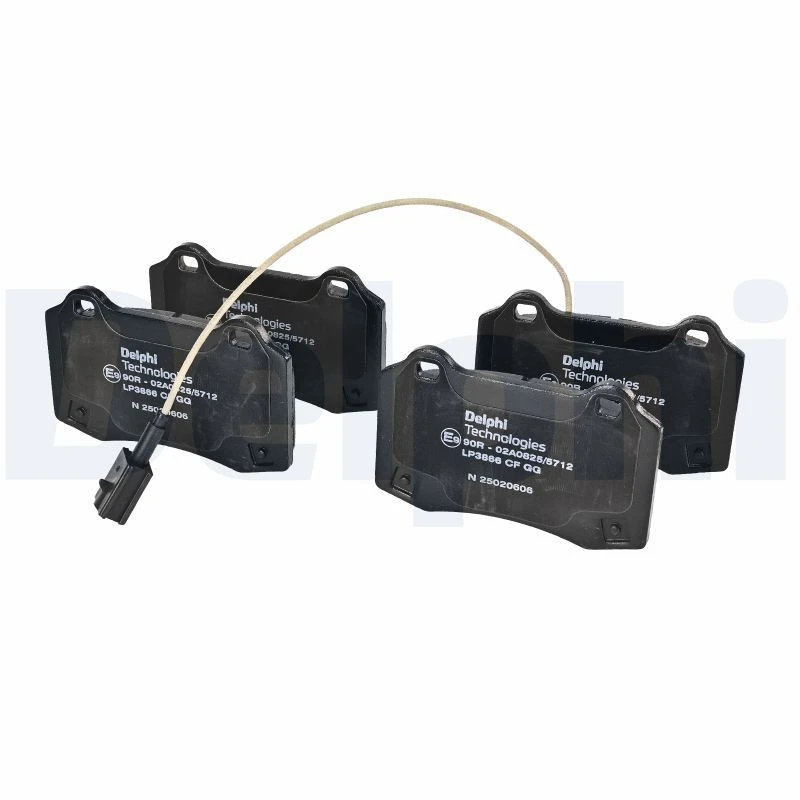 Image of DELPHI Brake pad set DELPHI LP3866