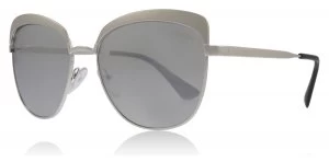 image of Prada PR51TS Sunglasses Metallized Silver VAR2B0 56mm