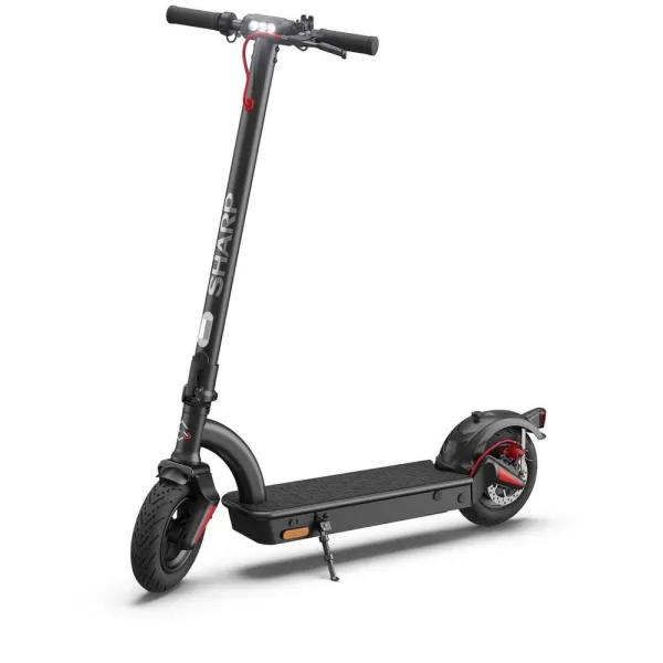 Image of Sharp EM-KS2AEU-B E-Scooter with built in display and app control - Black