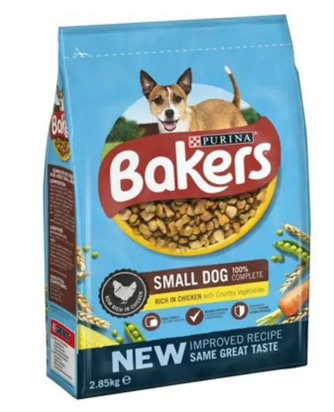 Purina Bakers Small Dog Chicken and Vegetables Dog Food 2.85kg