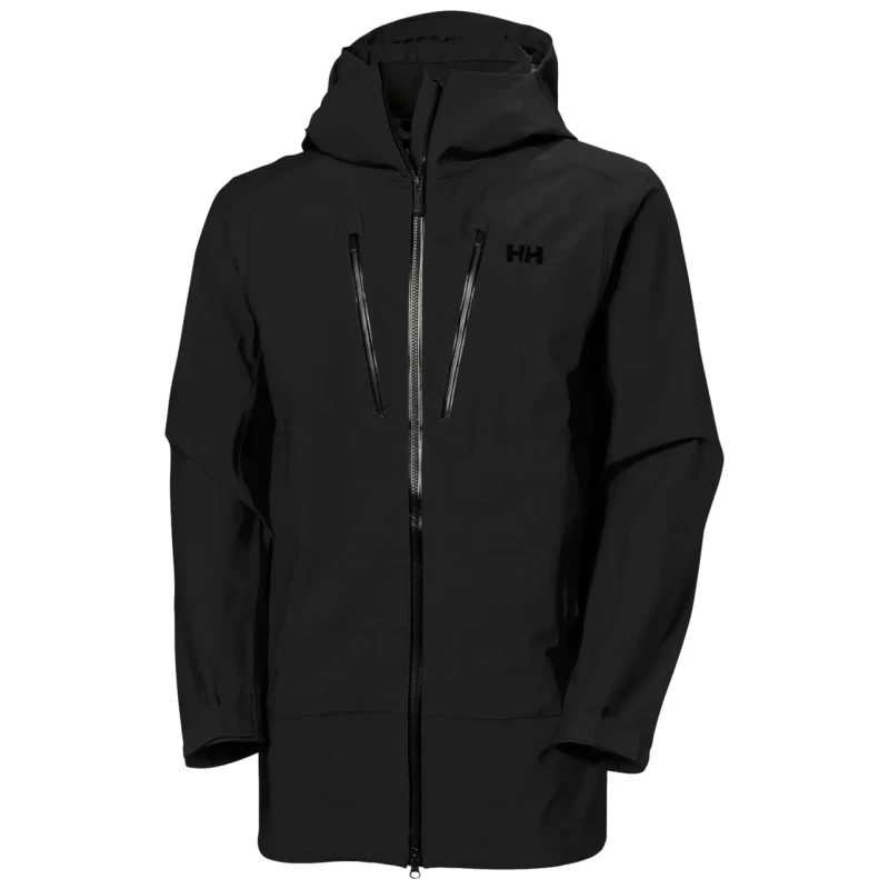 Image of Helly Hansen Waterproof hooded jacket Helly Hansen Alpha 3L Noir Male 2XL