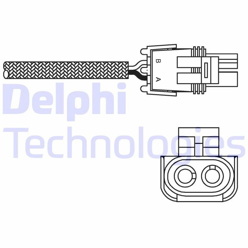 Image of DELPHI Lambda sensor DELPHI ES10989-12B1