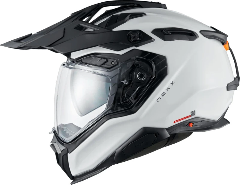 Image of Nexx X.WED3 Plain White Pearl Adventure Helmet Size XL