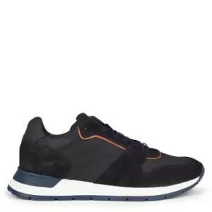 image of Dune London Trailed Trainers - Blue