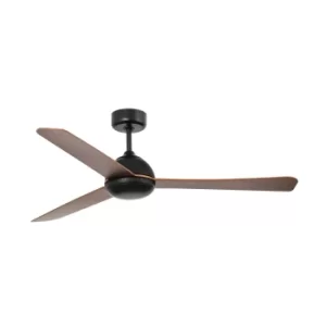 image of Grid Brown Ceiling fan 3 Blades