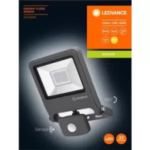 Image of LEDVANCE ENDURA FLOOD Sensor Warm White L 4058075239548 LED outdoor floodlight (+ motion detector) 30 W Warm white