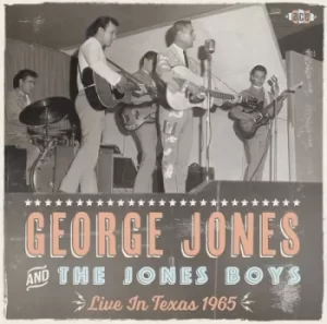 image of Live in Texas 1965 by George Jones and the Jones Boys CD Album