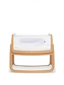 image of Snuz Snuzpod 4 Bedside Crib With Mattress - Natural