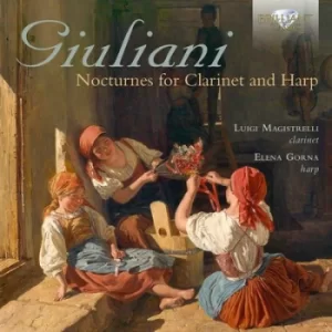 Image of Giuliani Nocturnes for Clarinet and Harp by Giovanni Francesco Giuliani CD Album