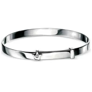 Image of D For Diamond Star Baby Bangle JEWEL B772