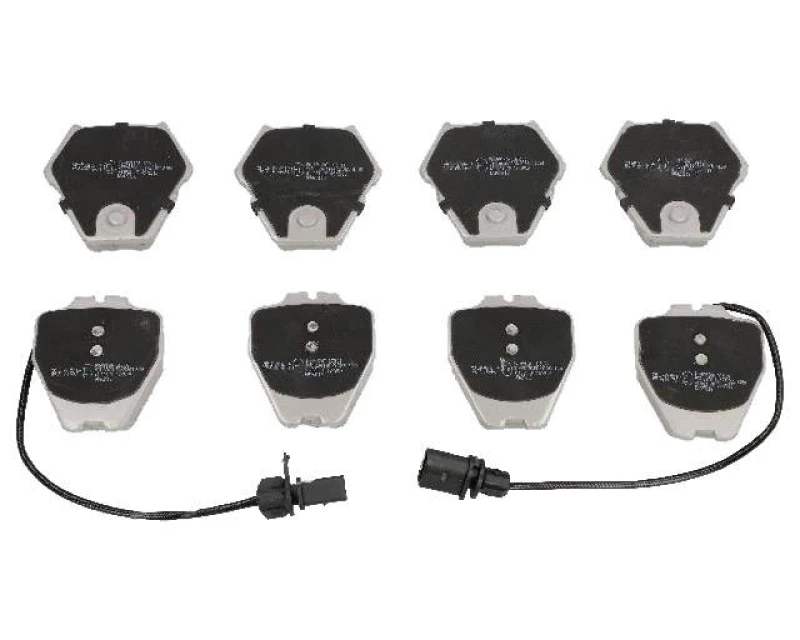 Image of ASHIKA 50-00-0912 Brake pad set incl. wear warning contact Brake Pad Set,disc brake (402)