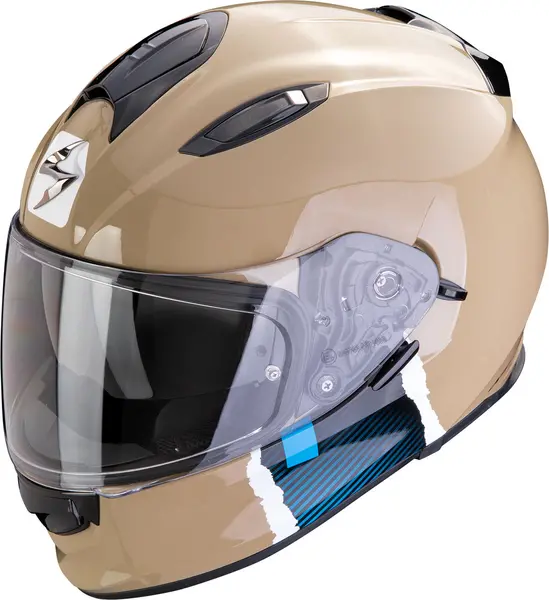 image of Scorpion EXO-491 Code Sand-Blue Full Face Helmet XL