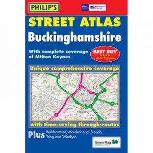 Image of Philips Street Atlas Buckinghamshire Book